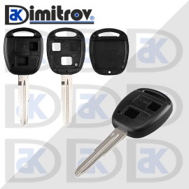 Кутийка ключ 2 бутона TOY41 Toyota Rav4 Yaris Lexus ES GS GX